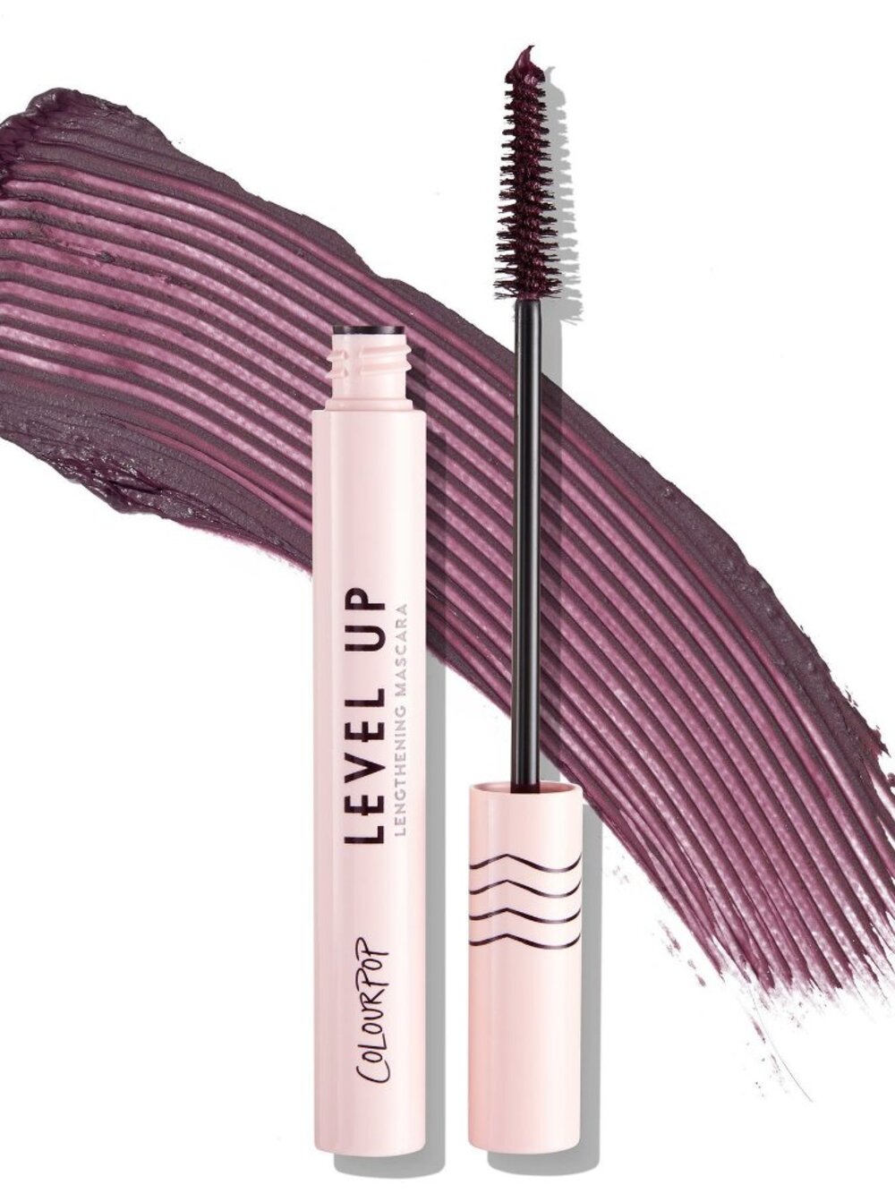 NEW *RARE VAULTED* Colourpop Level Up Lengthening Mascara in Burgundy